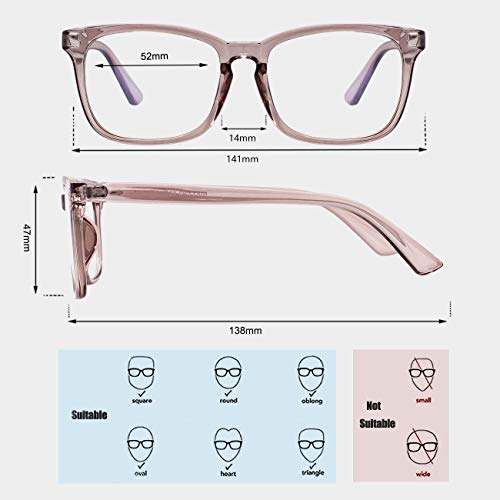 Image of Maxjuli Blue Light Blocking Glasses,Computer Reading /Gaming /TV /Phones Glasses for Women Men 6001
