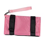 Yiju Golf Bag Holder Folded Accessories Versatile Storage Container Sundries Sport Goods Carrier Organizer Hanging Cart Bag, Pink