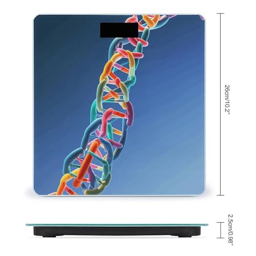 Báscula Digital de Vidrio Templado DNA Chain Photoes miniatura 2