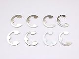  50043 E-Clips D=4mm 8 Stück Pitbull X