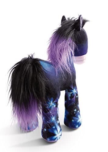 NICI Kuscheltier Pony Starflower 35 cm – Stofftier aus weichem Plüsch, niedliches Plüschtier zum Kuscheln und Spielen, für Kinder & Erwachsene, 48755, tolle Geschenkidee, blau