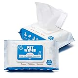 Aztoy Dog Wipes, Pet Grooming Wipes for Dogs & Cats, Hypoallergenic Pet Wipes for Cleaning &...