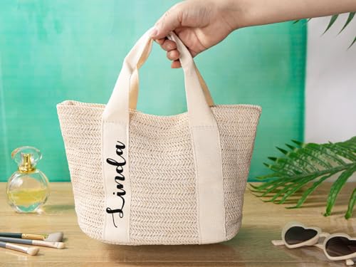 Bolso de playa personalizado con nombre miniatura 4