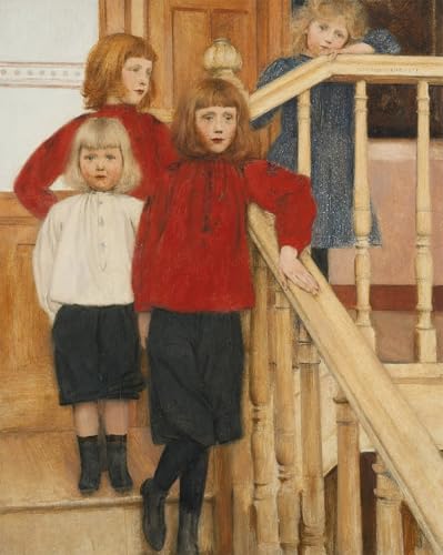 Pared impresiones lienzo de Fernand Khnopff: decoración mural artística de 60x90