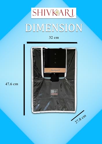Image of Body Protective Cover Compatible with Eureka Forbes Aquaguard Neo WS RO+UV - Dustproof, Transparent, Scratch Resistant, Needle-Crafted Design, Fits Wall-Mounted & Table-Top Models