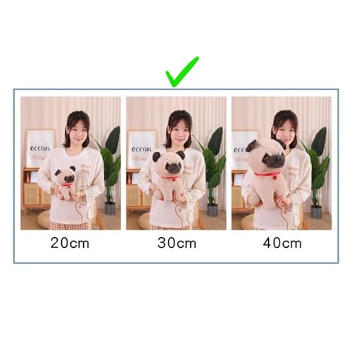 Image of ADORA Soft Plush Dog Toy for Kids | Stuffed Puppy Soft Toy |Dog Puppy Stuffed Animal Cute Brown Dog Plush Animal Soft Toys | Soft Toy for Gift Boys & Girls | 30 CM Brown Color