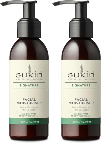 Sukin Facial Moisturiser, Signature, 125 ml (Pack of 2)