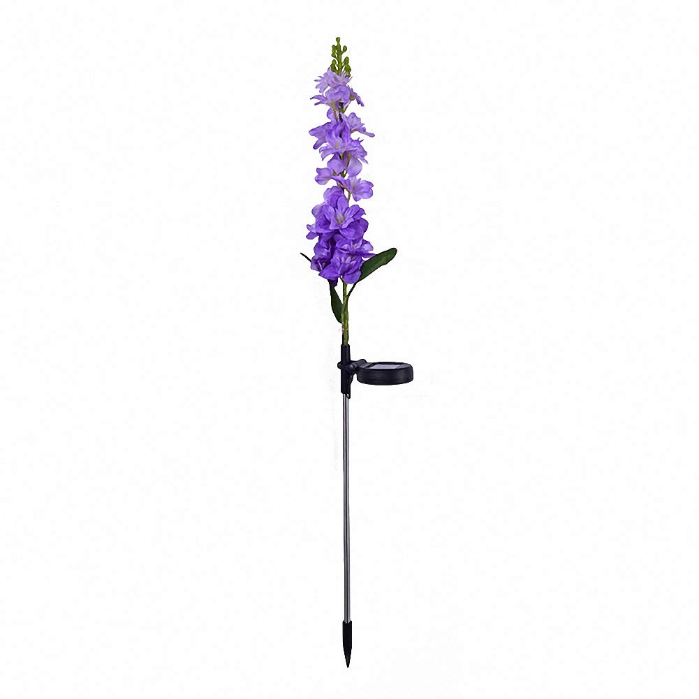 Outdoor Garden Solar Lights Multi-Color Changing LED Flower Stake Light Landscape Decorative Lawn Yard Lamp for Garden Patio Backyard