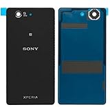 original batería tapa trasera protectora para Sony Xperia Z3 Compact (Mini) D5803 D5833 en negro + Your Design/Junta + Herramientas