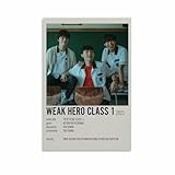 Weak Hero Class 1 Korean TV Cover Poster Movie (4) Canvas Painting Posters And Prints Wall Art for Living Room Bedroom Decor 08x12inch(20x30cm)