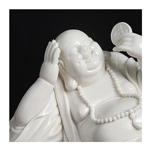 Statue Bouddha céramique solution stress décoration bureau et entrée
