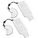 2 PCS Portable Security Lock for Home, Travel & Hotel - No Drill Door Lock Latch