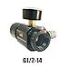 Aopkeo CO2 Low Pressure Regulator Adjustable Output 0-150psi Max Input 2000psi for Paintball Airsoft PCP Diving G1/2 Tanks (Only Regulator)