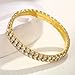 BQfife Sexy Anklets for Women Crystal Rhinestone Stretch Tennis Ankle Elastic Bracelet Gold Sliver (Gold)