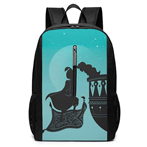 BGKO Mochila Aladdin de 17 pulgadas, bolsa grande para laptop, viajes, senderismo, mochila para...