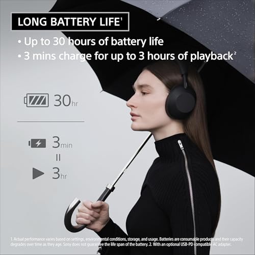 Sony WH-1000XM6 The Best Noise Cancelling Wireless Headphones, Silver - image 5