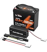 Amazon | LiTime 12V100Ah リン酸鉄リチウムイオンバッテリー 100A放電