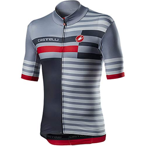 Maillot Castelli Mid Weight Pro Jersey homme pour cyclisme