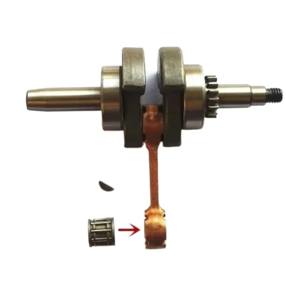 Cojinete De Agujas del Cigüeñal, Llave Woodruff Apta For Motor EH035, Desbrozadora, Recortadora, Eje De Manivela