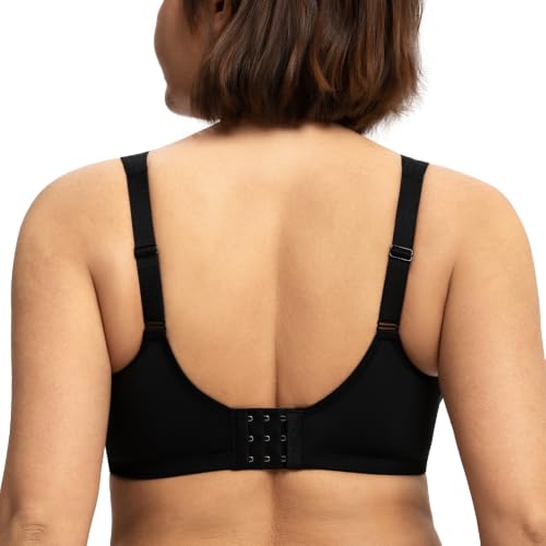 Image of HSIA Minimizer Bras for Women, Full Coverage Coolcomfort Plus Size Bra | Supportive Underwire, Minimizing, Cooling Comfort, Unlined, Seamless, Back Smoothing, Unpadded, T Shirt Bra for Large Breasts