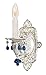 Paris Market 1 Light Antique White Sconce