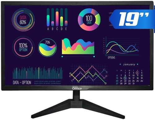 Monitor Dr. Office, 19 Pol, LED, 60Hz, 5ms, HDMI/VGA, MDR-0503-19
