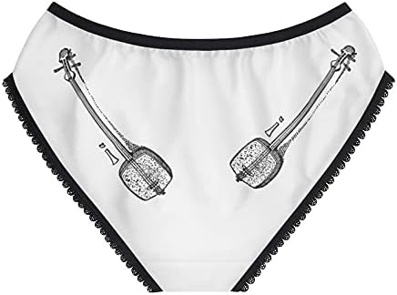 SpreadPassion Shamisen Panties, Shamisen Underwear, Briefs, Cotton Briefs, Funny Underwear, Panties For Women