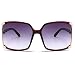 New Fashion Women Oversized Square sunglasses UV Protection eye glasses Goggles UV400