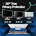Universal Acrylic 23, 23.6, 23.8, 24 Inch Computer Privacy Screen Filter for Widescreen Computer Monitors - 21.2