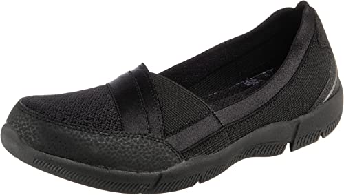 Skechers Damen Be-lux Daylights Mary Jane Halbschuhe, Black Mesh Durabuck...