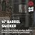 GasOne Vertical Smoker with Thermometer – 16 Inch Heavy Duty Charcoal Smoker – Multipurpose Charcoal BBQ Grill Mini Smoker for Outdoor, Camping – Easy Assembly, 2 Access Doors Grill with Smoker