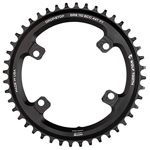 Wolf Tooth Components 40T 110 BCD 4-Bolt GRX Chainring (Drop-Stop B)