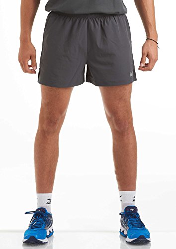 Time To Run Shorts d'Entraînement/De Gymnastique/De Course pour Homme- Idéal pour Le Gymnase, La Piste - Short D'entraînement Sportif De Performance avec Poches Et A Séchage Rapide XL Gris Charbon