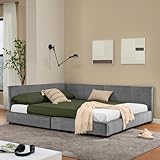 Dimensions et Adaptabilité Parfaites : Ce lit double offre un équilibre idéal entre confort et gain de place, parfait pour les chambres principales de petits appartements, les chambres d’amis ou les espaces compactes d’hôtels. Sa conception polyvalente convient aussi bien aux couples qu’aux personnes seules, optimisant l’espace sans sacrifier le confort de couchage