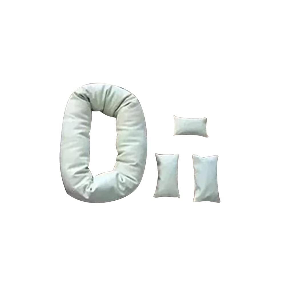 Surakey Oreiller Photographie Bébé Lune Et Étoiles - Accessoire Pose Nouveau-Né 0-6 Mois