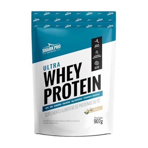 Ultra Whey Protein - 907g Baunilha - Shark Pro
