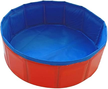 Foldable Pet Bath Pool Collapsible Hamster Baby Cat Pool Pet Bathing Tub Pool for Small Newborn Baby Pets