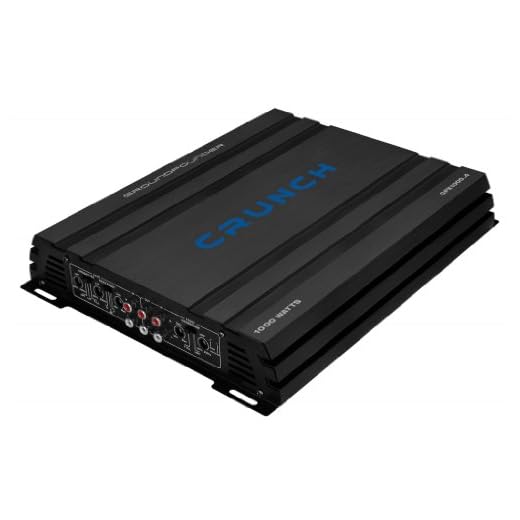 Crunch GPX 1000.4 Amplificatore 560 W