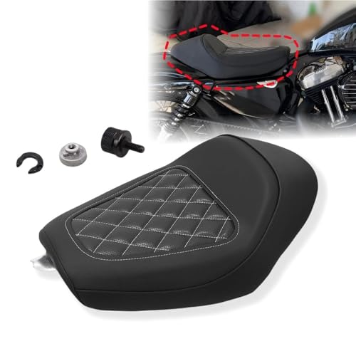 Asiento pasajero trasero para solucionar la falta de espacio en Sportster 48 2