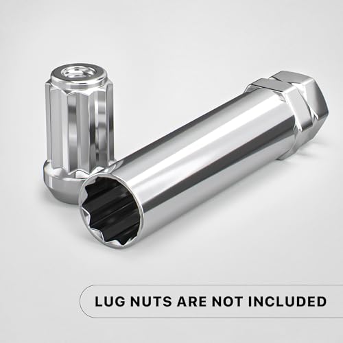 Image of White Knight 3800A10 Ten Spline Key Adapter to Unlock 20mm Outside Diameter 10 Spline Lug Nuts - Fits 3 /4 inch & 13 /16 inch Hex Wrench