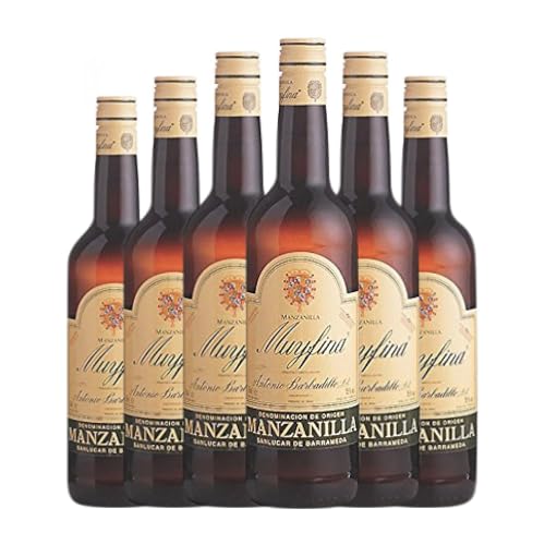 Barbadillo My Fina Palomino Fino Manzanilla-Sanlúcar de Barrameda 75 cl Vino generoso (Caja de 6 Botellas de 75 cl)