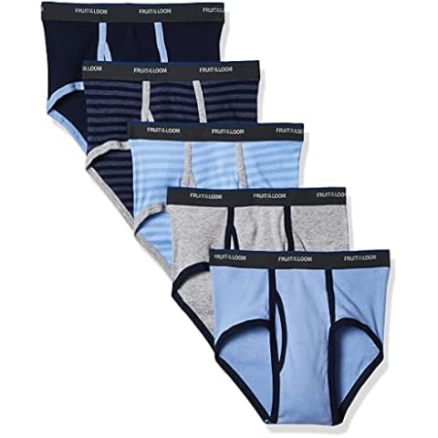 Fruit of the Loom Boys' Assorted Fashion Brief 5 Pack Cover