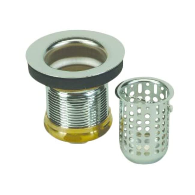 Colador cesta PROFLO PF73 2.5 pulgadas cromado miniatura 3