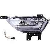 Front Bumper LED Fog Lights Drive Lamps with DRL Daytime Running Lights Driver Side Assembly Repl...