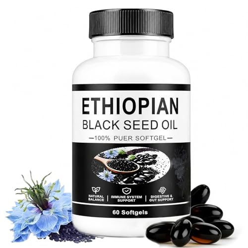 Ethiopian Black Seed Oil Non-GMO Gluten-Free 60 (1pc)