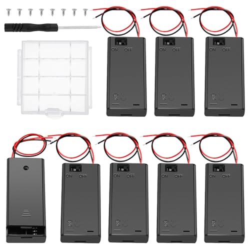 Facile da usare: i supporti in dotazione sono dotati di vite e cacciavite per fissarli, con design a clip a molla, è possibile inserire facilmente la batteria.