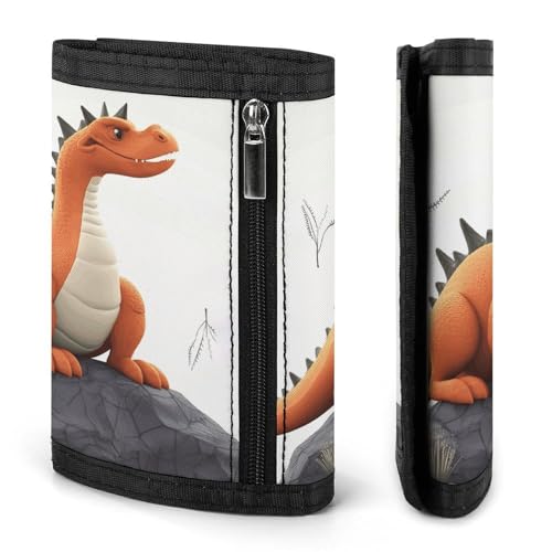 Funny Dragon Trifold Wallet for Men - Money Clip Slim Wallets with Multiple Card Slots Minimalist Small Front Pocket Wallet for Everyday Carry3