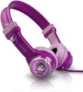 JLab Audio JBuddies Kids- Volume Limiting Headphones, Guaranteed for Life - Purple