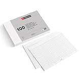 🖊️ CARTON ÉPAIS ET SANS TRANSFERT D’ENCRE: Avec 200 g/m², ils évitent les taches et les transparences. Convient pour les stylos, les feutres et les crayons, toujours avec une écriture propre.