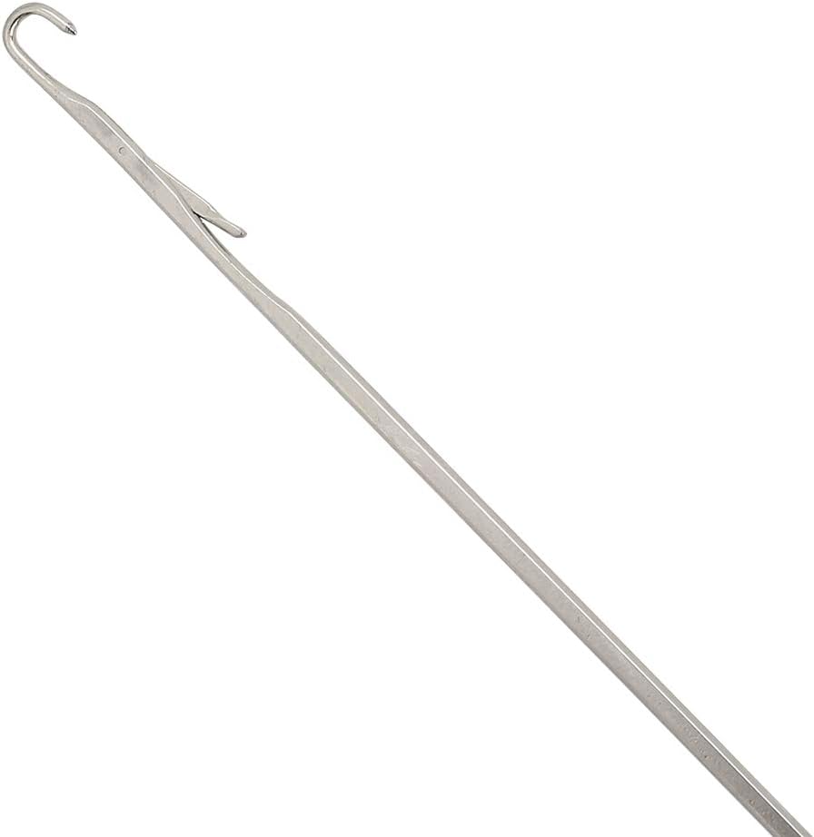 VINGVO Knitting Machine Needle, 50 Pcs Steel Needles Set SK155, 17.5cm Steel, Compatible with LK100, LK150, KH360, Universal Point, Knitting Needles, 50 Count